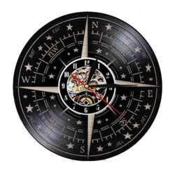 compass wall clock