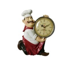horloge murale cuisine chef