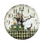 horloge murale cuisine vintage