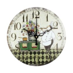 vintage kitchen wall clock