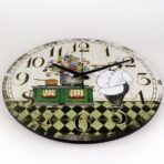 horloge murale cuisine vintage