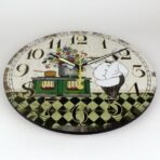 horloge murale cuisine vintage