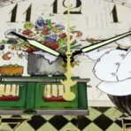 horloge murale cuisine vintage