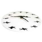 horloge murale danseuse