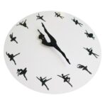 horloge murale danseuse