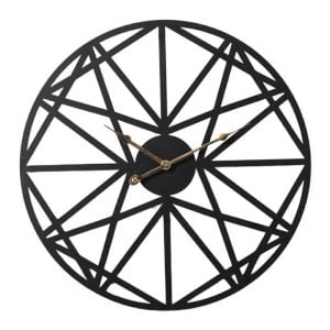 vintage metal wall clock