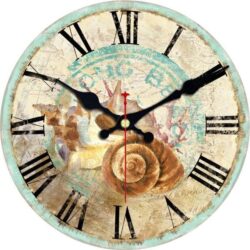 horloge murale escargot