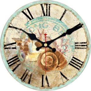 horloge murale escargot