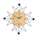 horloge murale étoile