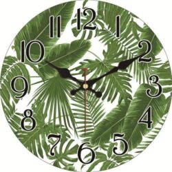 wall clock leaf 1