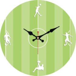 football wall clock