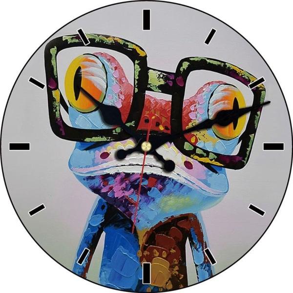 frog wall clock frog wall clock