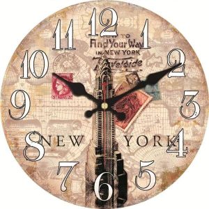 horloge murale New-York