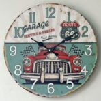 horloge murale route 66