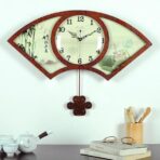 horloge murale style chinois