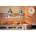 horloge murale tasse café