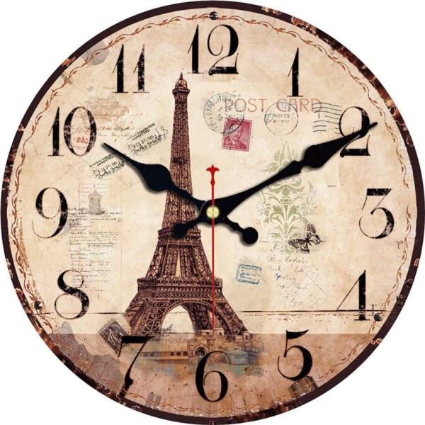 wall clock eiffel tower wall clock eiffel tower