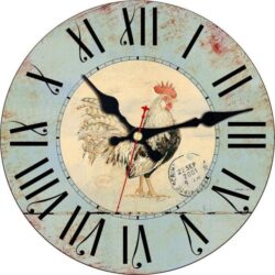 horloge poulet