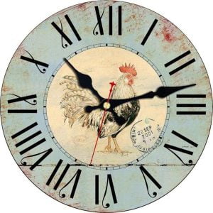 horloge poulet