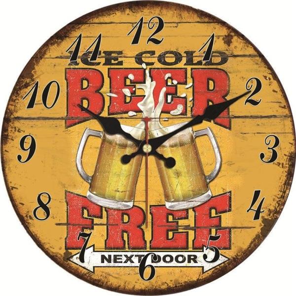 beer advertising clock beer advertising clock