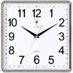 horloge rectangulaire vintage