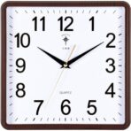horloge rectangulaire vintage