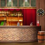 horloge restaurant vintage