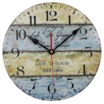 horloge ronde vintage