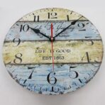 horloge ronde vintage