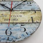 horloge ronde vintage