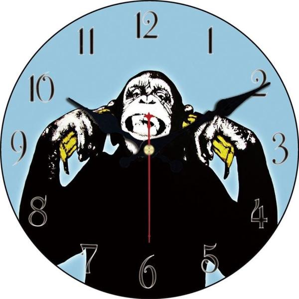 monkey clock monkey clock