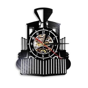 horloge train vintage