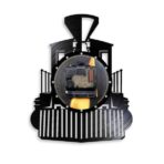 horloge train vintage