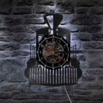 horloge train vintage