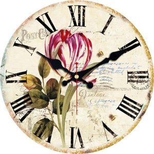 tulip clock