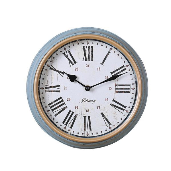 vintage blue clock vintage blue clock