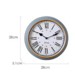 horloge vintage bleu
