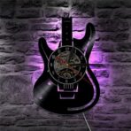 horloge vintage guitare