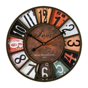 vintage industrial clock 1