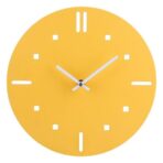 horloge vintage jaune