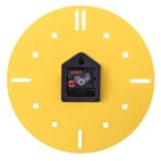 horloge vintage jaune