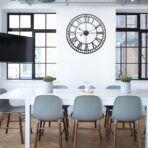horloge vintage noir