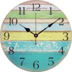 horloge vintage pour salle de bain
