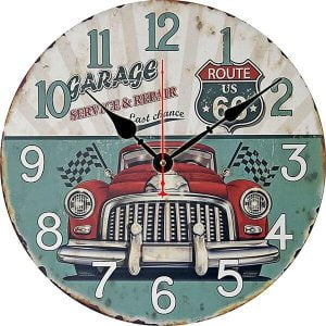 horloge vintage route 66