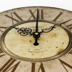 horloge vintage silencieuse