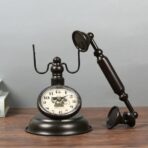 horloge vintage telephone