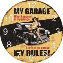 horloge vintage voiture