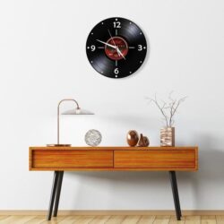 horloge vinyle vintage