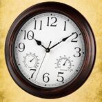 horloge zinc vintage