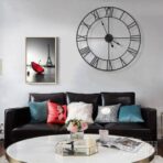 Horloge Métal Industrielle